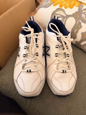 New Balance 608 Men’s Size 8.5 4E Extra Wide White Training Shoes